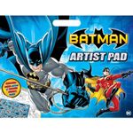 Carti si Birotica - Carti - Carti pentru copii - Carti de colorat - Bloc de colorat Batman Artist Pad cu stickere Alligator AB3443BTAR - Infinity.ro