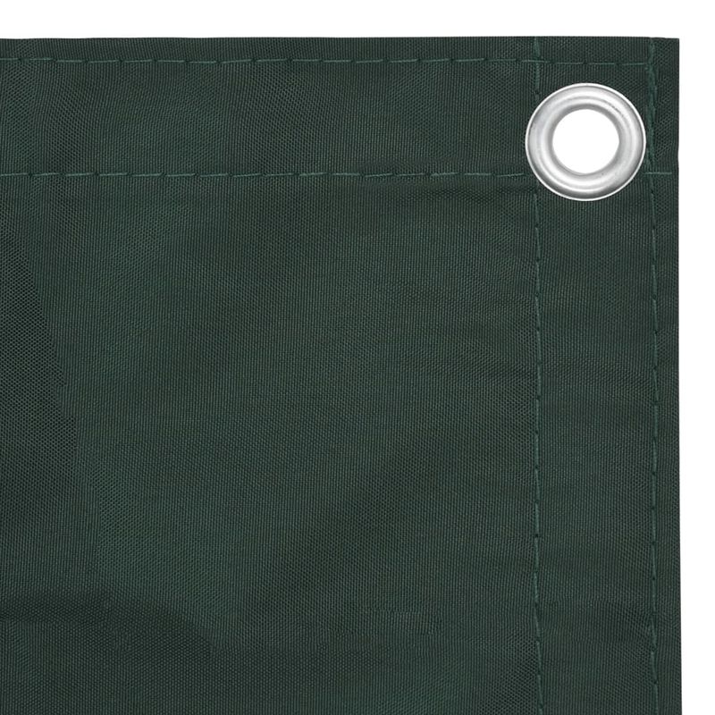 Casa si Gradina - Gradina si terasa - Umbrele si pavilioane - Umbrele - Paravan de balcon, verde inchis, 120 x 400 cm, tesatura oxford - Infinity.ro