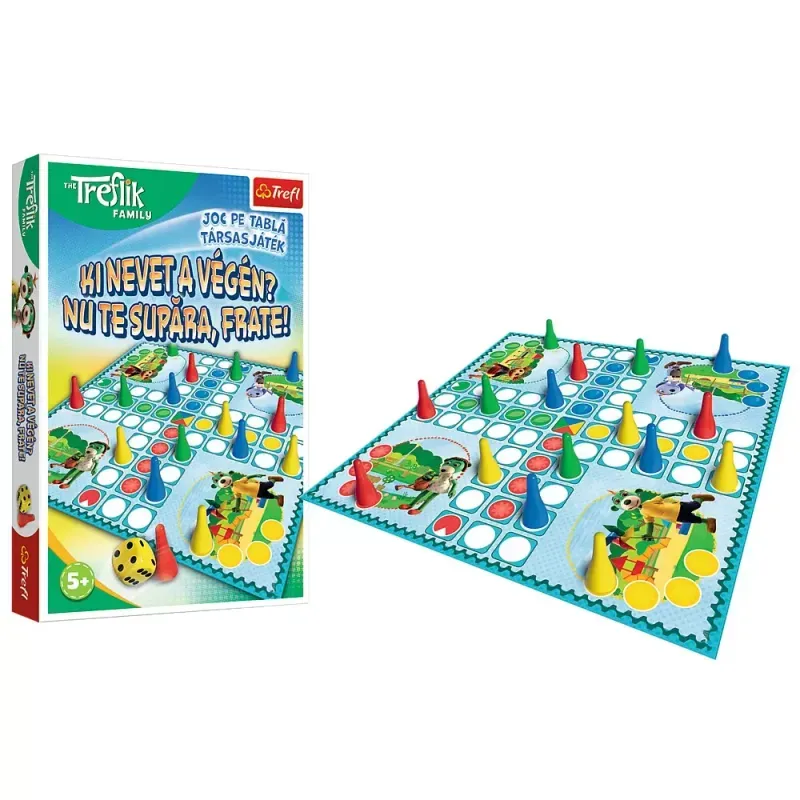 Jucarii, Copii si Bebe - Jucarii si jocuri - Jocuri si puzzle - Jocuri de societate - Joc Trefl, Familia Treflik - Nu te supara, frate - Infinity.ro