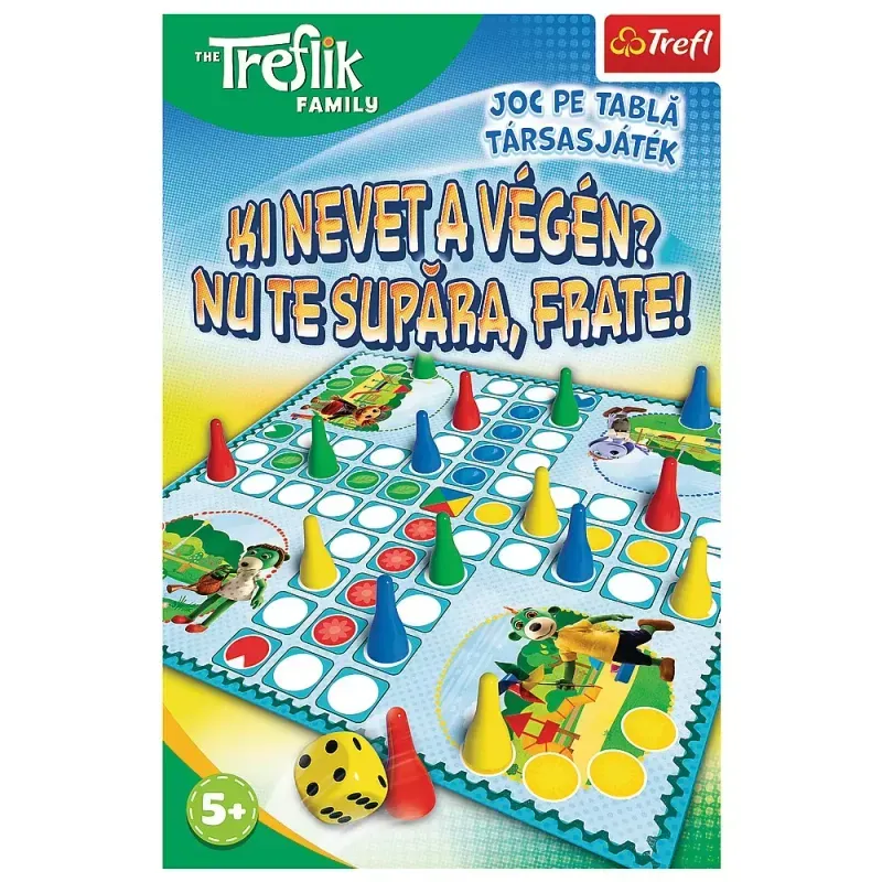 Jucarii, Copii si Bebe - Jucarii si jocuri - Jocuri si puzzle - Jocuri de societate - Joc Trefl, Familia Treflik - Nu te supara, frate - Infinity.ro