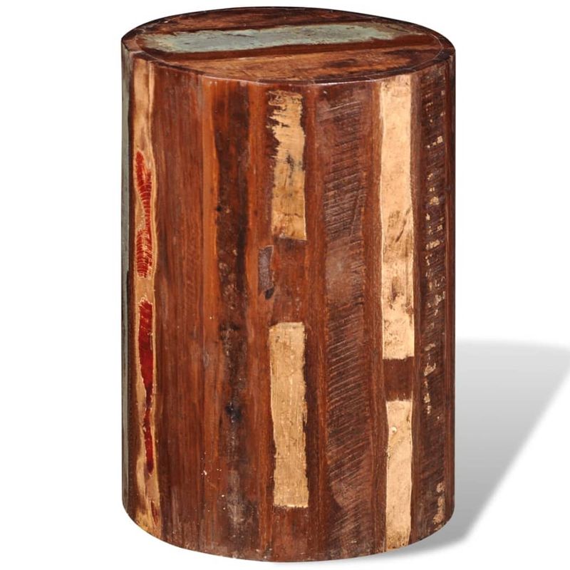 Casa si Gradina - Mobilier - Scaune si fotolii - Tabureti - Taburet, lemn masiv reciclat - Infinity.ro