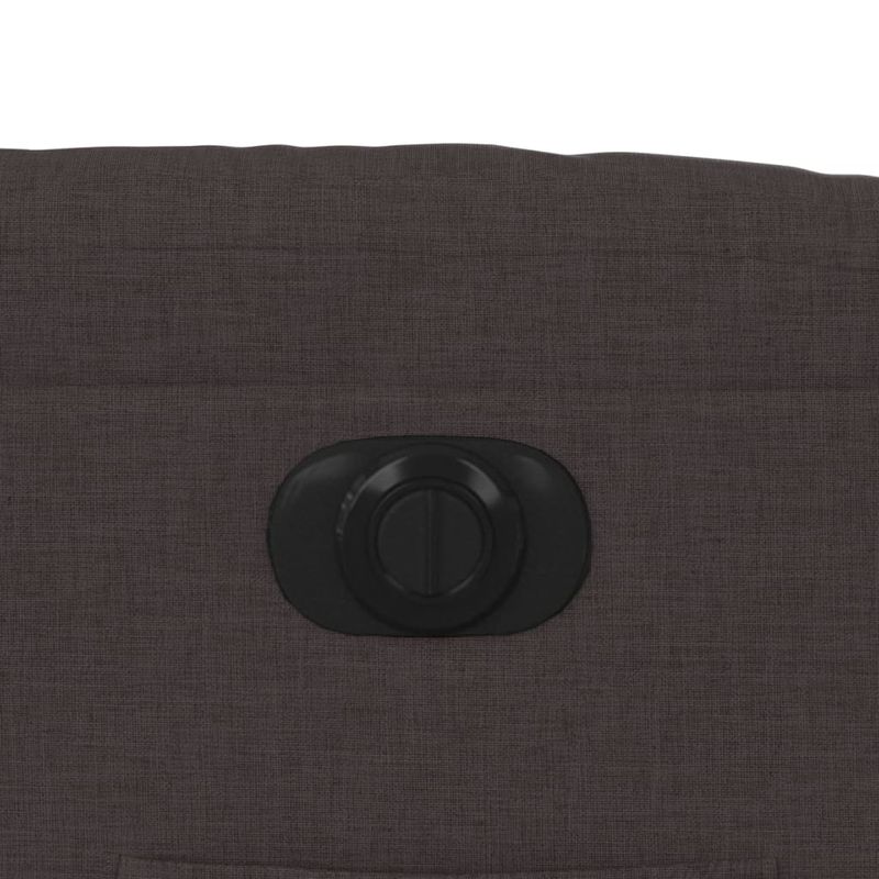 Casa si Gradina - Mobilier - Scaune si fotolii - Fotolii - Fotoliu rabatabil electric, maro inchis, material textil - Infinity.ro