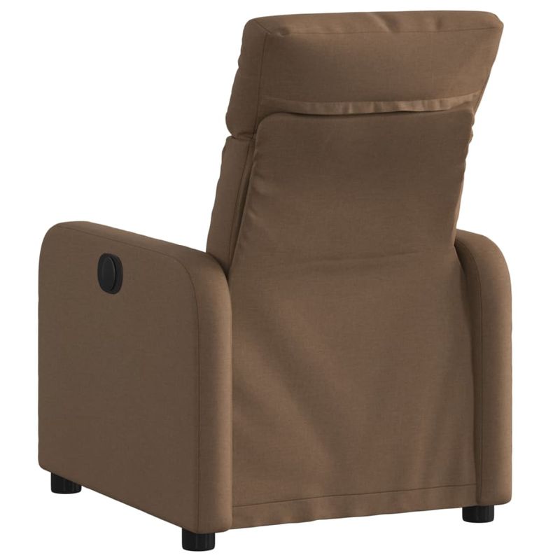 Casa si Gradina - Mobilier - Scaune si fotolii - Fotolii - Fotoliu rabatabil, maro, material textil - Infinity.ro