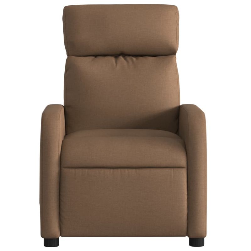 Casa si Gradina - Mobilier - Scaune si fotolii - Fotolii - Fotoliu rabatabil, maro, material textil - Infinity.ro