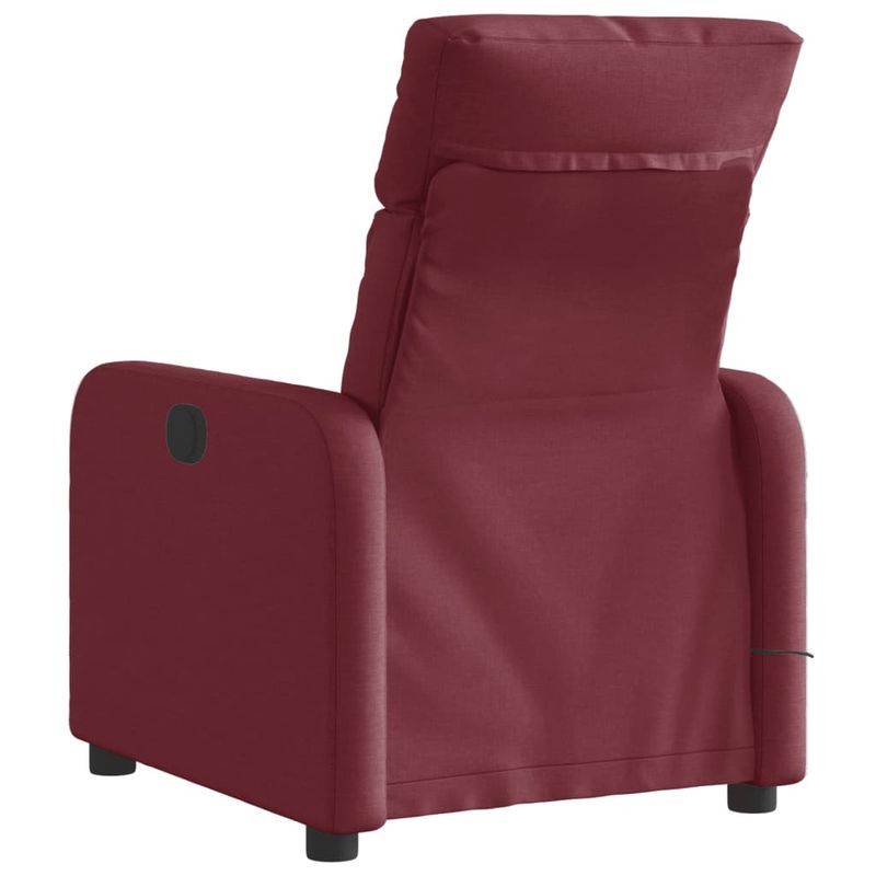 Ingrijire personala si Cosmetice - Sanatate si wellness - Articole wellness - Fotolii de masaj - Fotoliu electric de masaj rabatabil, rosu vin, textil - Infinity.ro