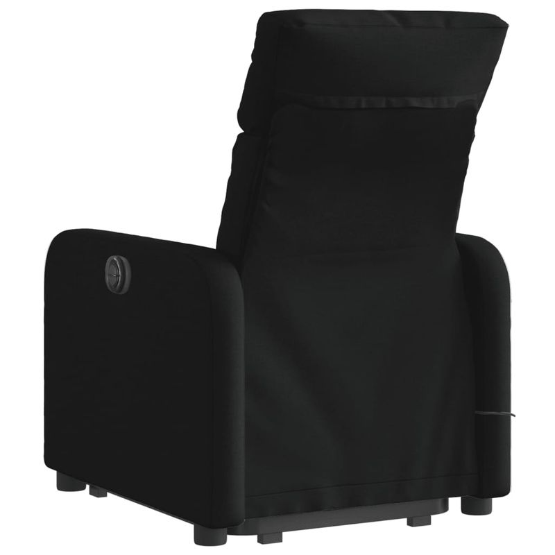 Ingrijire personala si Cosmetice - Sanatate si wellness - Articole wellness - Fotolii de masaj - Fotoliu electric de masaj rabatabil cu ridicare, negru, textil - Infinity.ro