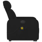 Ingrijire personala si Cosmetice - Sanatate si wellness - Articole wellness - Fotolii de masaj - Fotoliu electric de masaj rabatabil cu ridicare, negru, textil - Infinity.ro