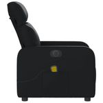 Ingrijire personala si Cosmetice - Sanatate si wellness - Articole wellness - Fotolii de masaj - Fotoliu electric de masaj rabatabil, negru, piele ecologica - Infinity.ro