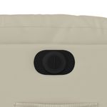 Casa si Gradina - Mobilier - Scaune si fotolii - Fotolii - Fotoliu rabatabil electric cu ridicare, crem, piele ecologica - Infinity.ro