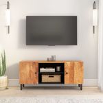 Casa si Gradina - Mobilier - Comode si corpuri - Comode - Comoda TV, 105x33x46 cm, lemn masiv de acacia - Infinity.ro