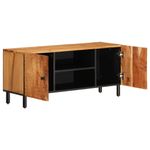 Casa si Gradina - Mobilier - Comode si corpuri - Comode - Comoda TV, 105x33x46 cm, lemn masiv de acacia - Infinity.ro