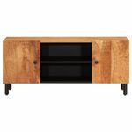 Casa si Gradina - Mobilier - Comode si corpuri - Comode - Comoda TV, 105x33x46 cm, lemn masiv de acacia - Infinity.ro