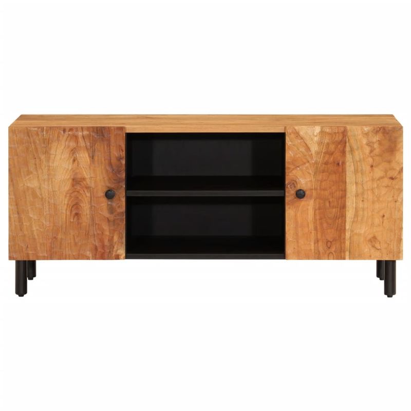 Casa si Gradina - Mobilier - Comode si corpuri - Comode - Comoda TV, 105x33x46 cm, lemn masiv de acacia - Infinity.ro