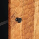 Casa si Gradina - Mobilier - Comode si corpuri - Comode - Comoda TV, 105x33x46 cm, lemn masiv de acacia - Infinity.ro