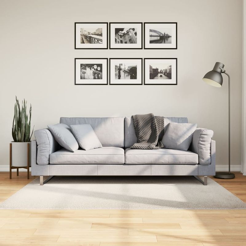 Casa si Gradina - Textile si covoare - Covoare - Covoare casa - Covor "IZA" aspect scandinav, cu fire scurte, crem, 120x170 cm - Infinity.ro