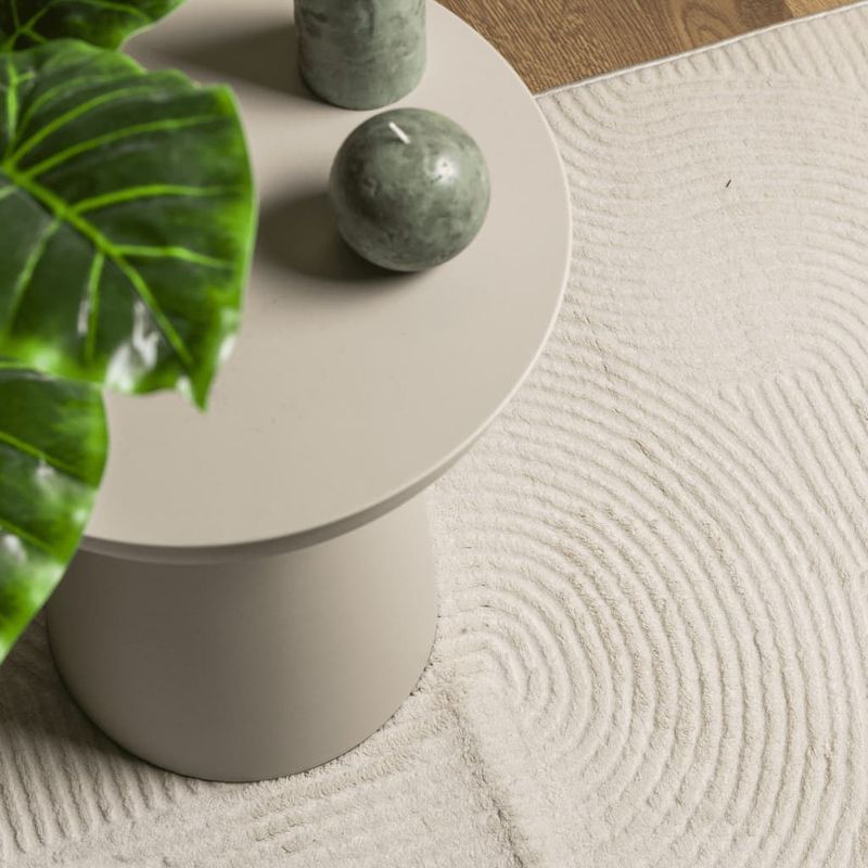 Casa si Gradina - Textile si covoare - Covoare - Covoare casa - Covor "IZA" aspect scandinav, cu fire scurte, crem, 120x170 cm - Infinity.ro