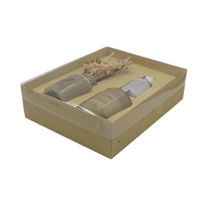 Set odorizant camera si lumanare White rose jasmine