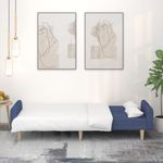 Casa si Gradina - Mobilier - Canapele si coltare - Canapele - Canapea extensibila cu 2 locuri, albastru, material textil - Infinity.ro