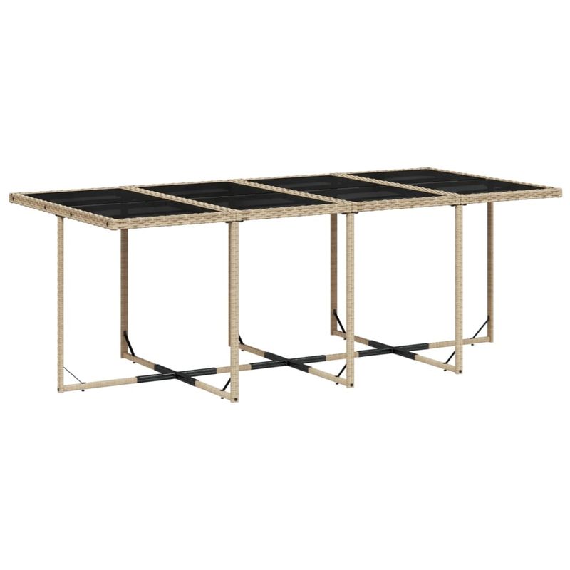 Casa si Gradina - Gradina si terasa - Mobilier exterior - Seturi mobila gradina - Set mobilier gradina cu perne, 13 piese, bej combinat poliratan - Infinity.ro