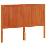 Casa si Gradina - Mobilier - Paturi si accesorii - Accesorii paturi - Tablie de pat, maro ceruit, 150 cm, lemn masiv de pin - Infinity.ro