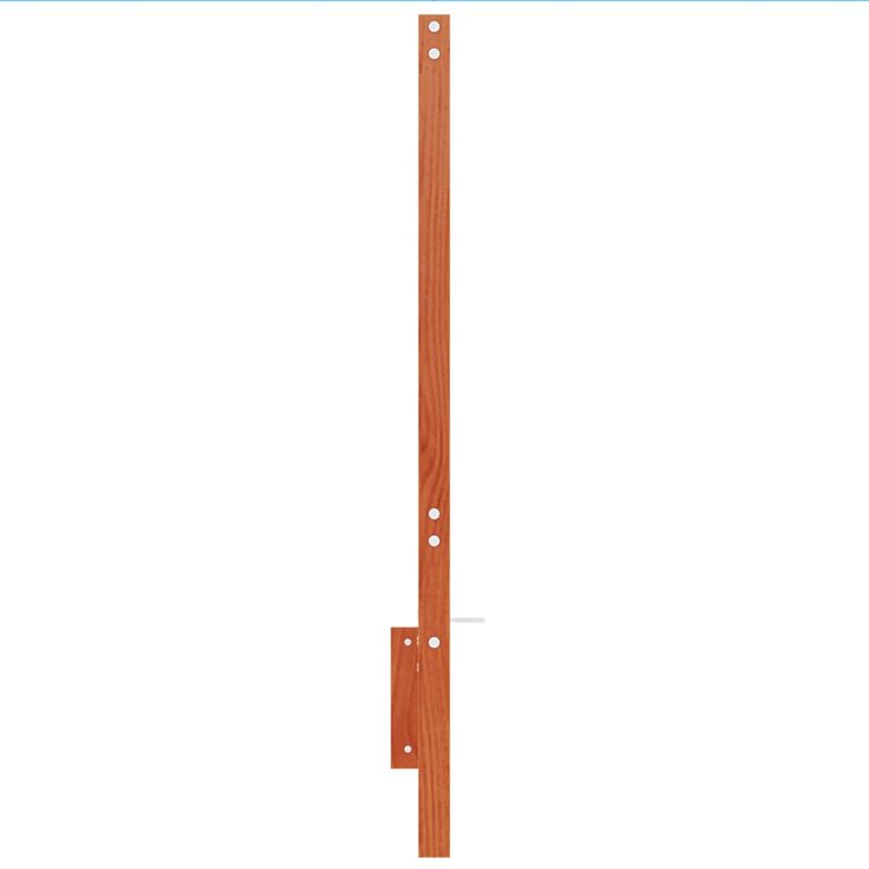 Casa si Gradina - Mobilier - Paturi si accesorii - Accesorii paturi - Tablie de pat, maro ceruit, 150 cm, lemn masiv de pin - Infinity.ro