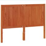 Casa si Gradina - Mobilier - Paturi si accesorii - Accesorii paturi - Tablie de pat, maro ceruit, 150 cm, lemn masiv de pin - Infinity.ro
