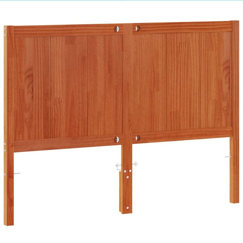 Casa si Gradina - Mobilier - Paturi si accesorii - Accesorii paturi - Tablie de pat, maro ceruit, 150 cm, lemn masiv de pin - Infinity.ro