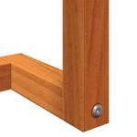 Casa si Gradina - Sanitare - Suporturi si accesorii baie - Suporturi baie - Suport prosoape, maro ceruit, 23x18x90 cm, lemn masiv pin - Infinity.ro