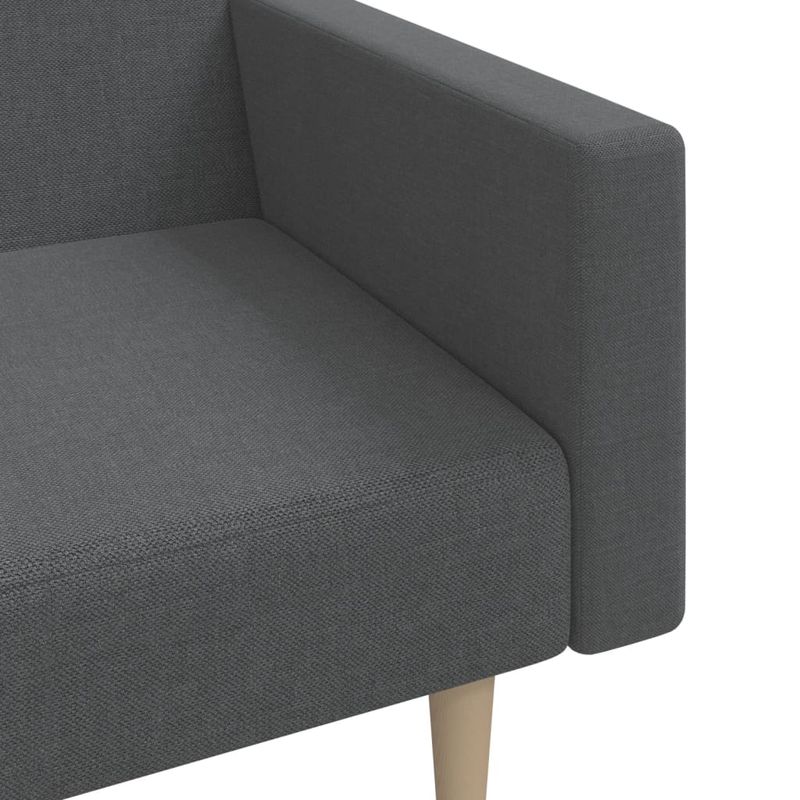 Casa si Gradina - Mobilier - Canapele si coltare - Canapele - Canapea extensibila cu 2 locuri, gri deschis, tesatura - Infinity.ro