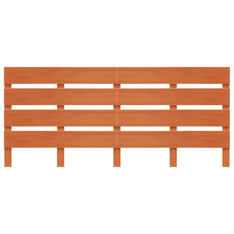 Casa si Gradina - Mobilier - Paturi si accesorii - Accesorii paturi - Tablie de pat, maro ceruit, 180.5x80 cm, lemn masiv de pin - Infinity.ro