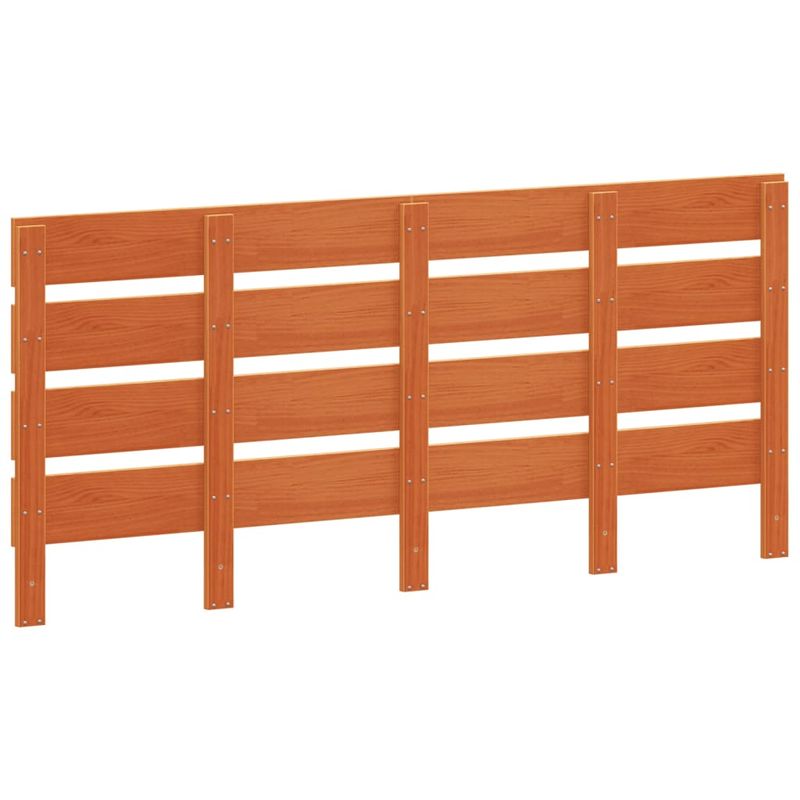 Casa si Gradina - Mobilier - Paturi si accesorii - Accesorii paturi - Tablie de pat, maro ceruit, 180.5x80 cm, lemn masiv de pin - Infinity.ro