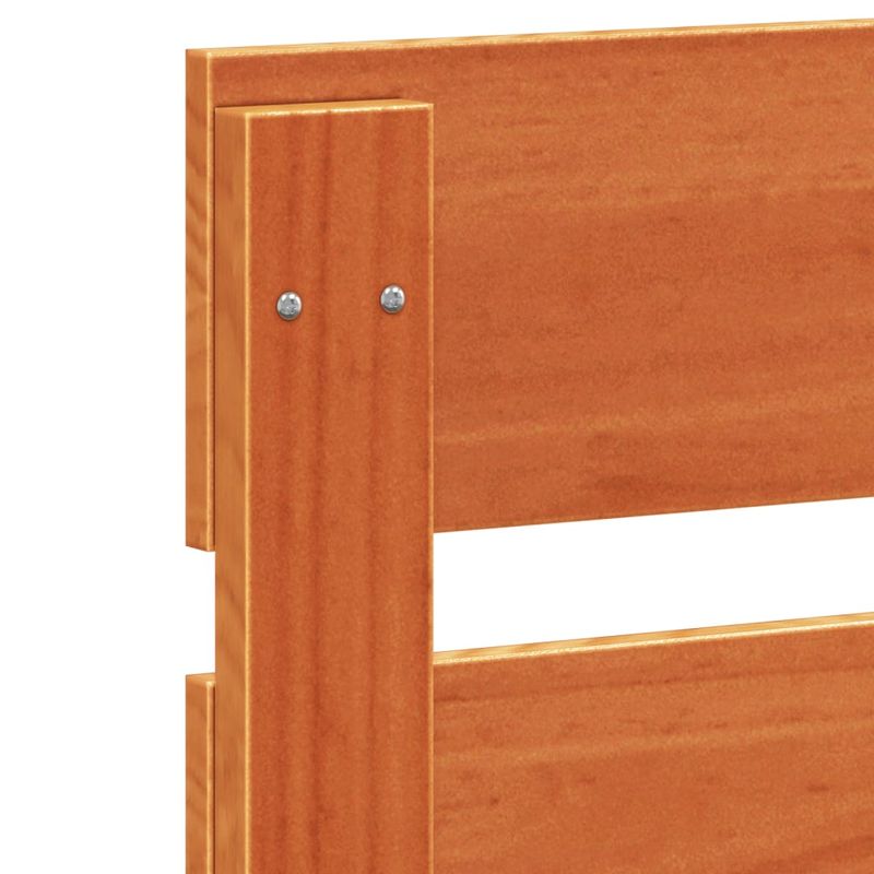 Casa si Gradina - Mobilier - Paturi si accesorii - Accesorii paturi - Tablie de pat, maro ceruit, 180.5x80 cm, lemn masiv de pin - Infinity.ro