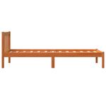 Casa si Gradina - Mobilier - Paturi si accesorii - Paturi - Pat de zi, maro ceruit, 75x190 cm, lemn masiv de pin - Infinity.ro
