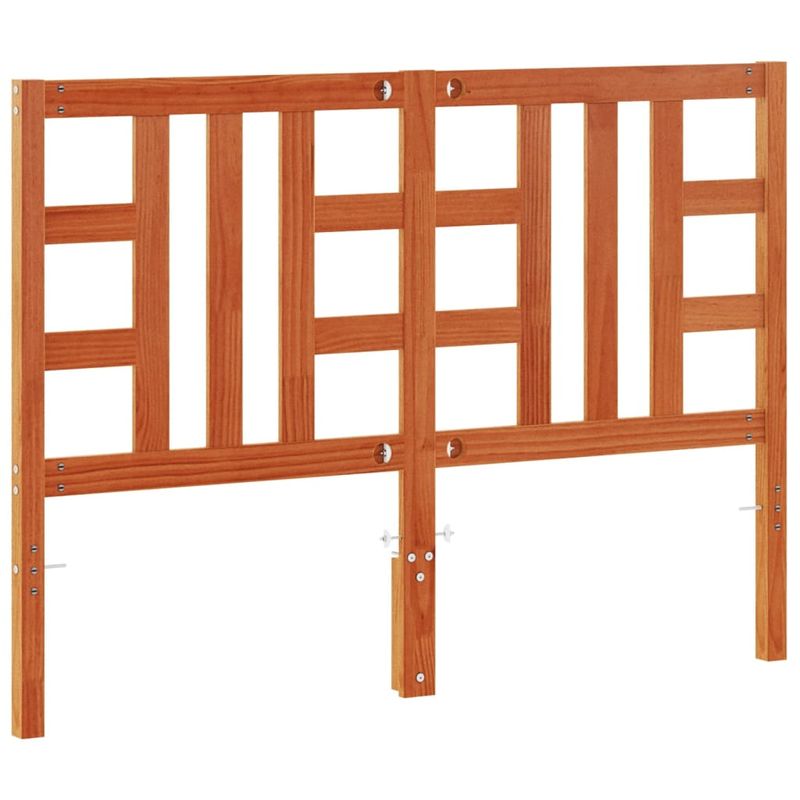 Casa si Gradina - Mobilier - Paturi si accesorii - Accesorii paturi - Tablie de pat, maro ceruit, 150 cm, lemn masiv de pin - Infinity.ro