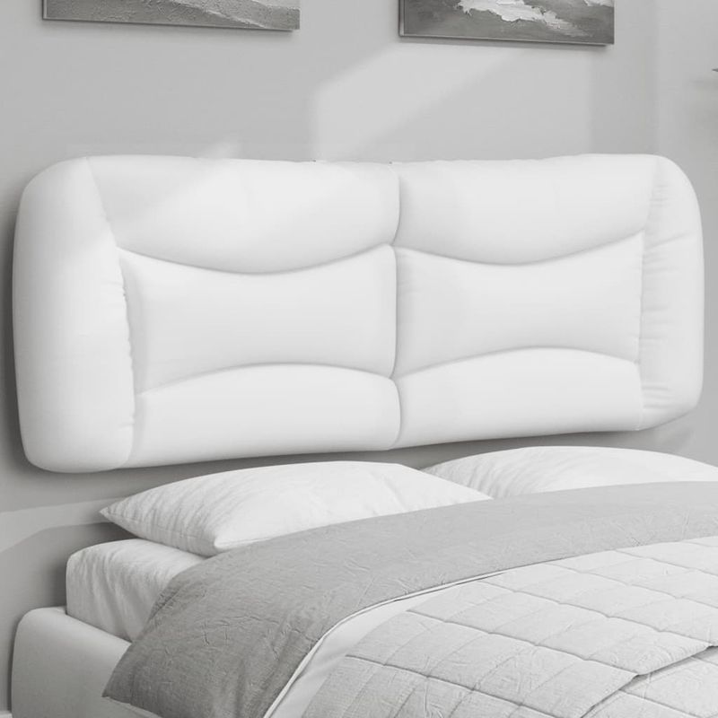Casa si Gradina - Mobilier - Paturi si accesorii - Accesorii paturi - Tablie de pat Alb 120 cm Lemn compozit - Infinity.ro