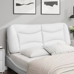 Casa si Gradina - Mobilier - Paturi si accesorii - Accesorii paturi - Tablie de pat Alb 120 cm Lemn compozit - Infinity.ro