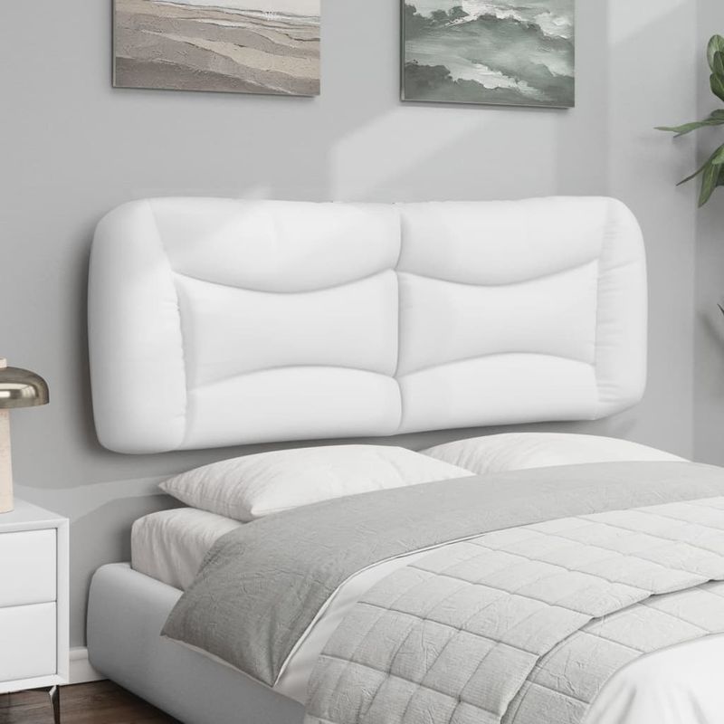 Casa si Gradina - Mobilier - Paturi si accesorii - Accesorii paturi - Tablie de pat Alb 120 cm Lemn compozit - Infinity.ro