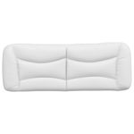 Casa si Gradina - Mobilier - Paturi si accesorii - Accesorii paturi - Tablie de pat Alb 120 cm Lemn compozit - Infinity.ro