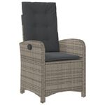 Casa si Gradina - Gradina si terasa - Mobilier exterior - Seturi mobila gradina - Set mobilier de gradina cu perne, 5 piese, gri, poliratan - Infinity.ro