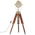 Casa si Gradina - Corpuri si surse de iluminat - Veioze si lampi - Lampadare - Lampa de podea cu trepied, 69 cm, lemn masiv de mango - Infinity.ro