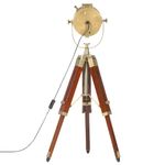 Casa si Gradina - Corpuri si surse de iluminat - Veioze si lampi - Lampadare - Lampa de podea cu trepied, 69 cm, lemn masiv de mango - Infinity.ro