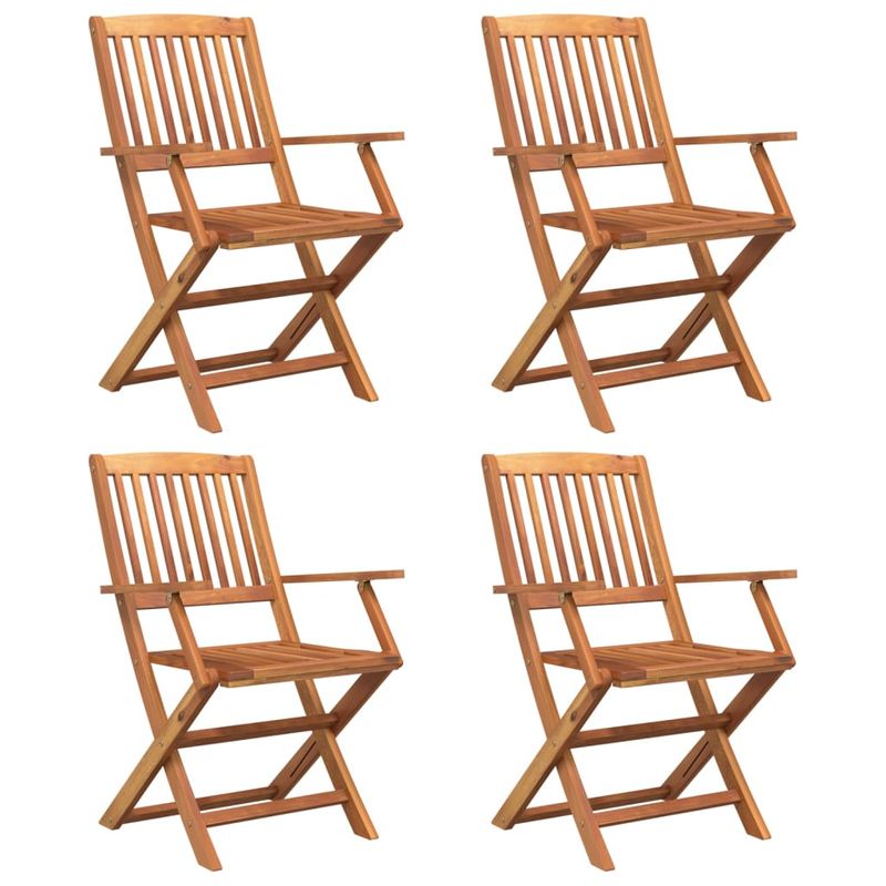 Casa si Gradina - Gradina si terasa - Mobilier exterior - Seturi mobila gradina - Set mobilier de gradina, 5 piese, lemn masiv de acacia - Infinity.ro