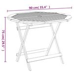 Casa si Gradina - Gradina si terasa - Mobilier exterior - Seturi mobila gradina - Set mobilier de gradina, 5 piese, lemn masiv de acacia - Infinity.ro