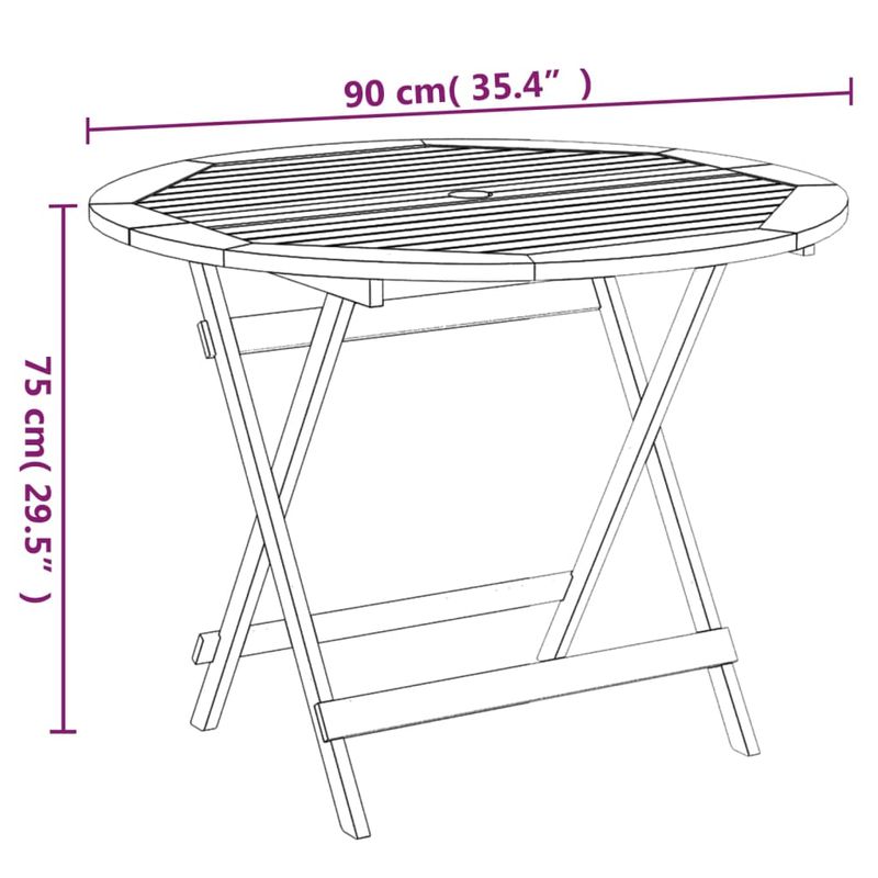 Casa si Gradina - Gradina si terasa - Mobilier exterior - Seturi mobila gradina - Set mobilier de gradina, 5 piese, lemn masiv de acacia - Infinity.ro