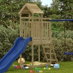 Jucarii, Copii si Bebe - Jucarii si jocuri - Jucarii de exterior - Spatii de joaca si accesorii - Set de joaca de exterior, 53x110x214 cm, lemn de pin impregnat - Infinity.ro