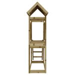 Jucarii, Copii si Bebe - Jucarii si jocuri - Jucarii de exterior - Spatii de joaca si accesorii - Set de joaca de exterior, 53x110x214 cm, lemn de pin impregnat - Infinity.ro