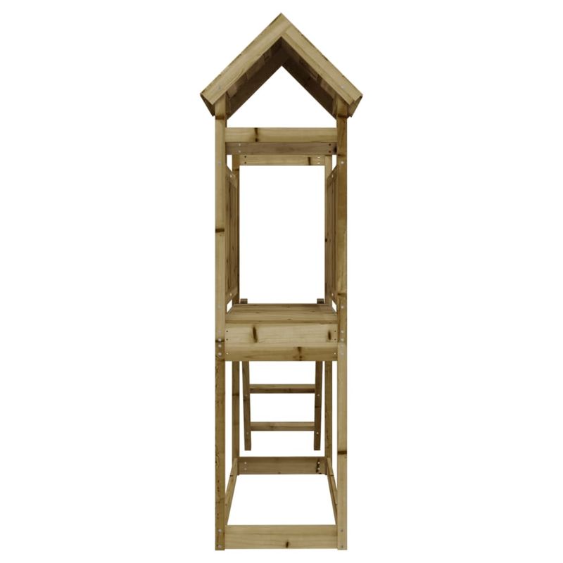 Jucarii, Copii si Bebe - Jucarii si jocuri - Jucarii de exterior - Spatii de joaca si accesorii - Set de joaca de exterior, 53x110x214 cm, lemn de pin impregnat - Infinity.ro