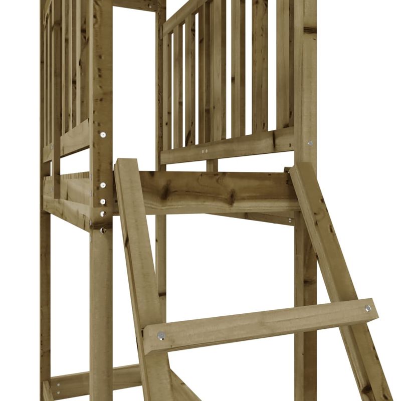 Jucarii, Copii si Bebe - Jucarii si jocuri - Jucarii de exterior - Spatii de joaca si accesorii - Set de joaca de exterior, 53x110x214 cm, lemn de pin impregnat - Infinity.ro