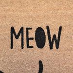 Casa si Gradina - Textile si covoare - Covoare - Covorase intrare - Covor intrare fibra cocos 43x73cm Meow - Infinity.ro