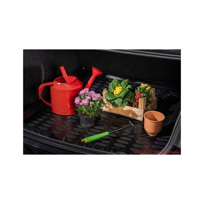 Auto si Moto - Intretinere auto - Covorase auto - Covor portbagaj tavita premium compatibil Peugeot Partner Tepee, negru - Infinity.ro